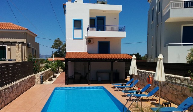 Villa Olympia with private pool and sea view