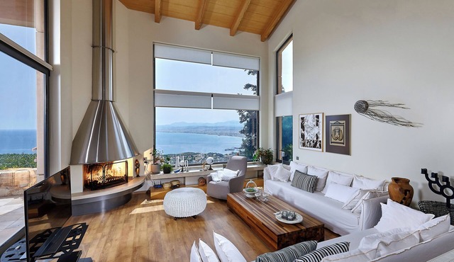 Villa Vollard | 5 Bedrooms with Private Pool Jacuzzi and Panoramic Sea View