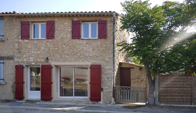 Village house in typical Provencal hamlet