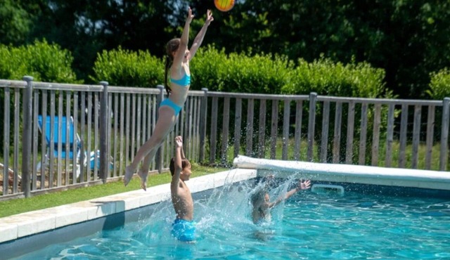 ZEcamping piscine chauffée pet friendly locatif BBQ clim 25m2 5 pers