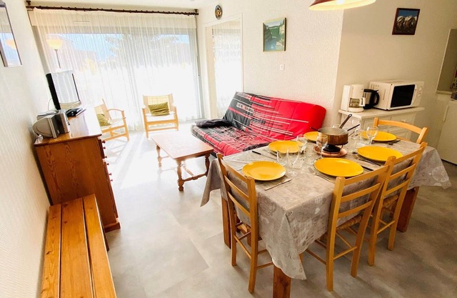 2-room apartment at the foot of the slopes, pets allowed, Les Deux Alpes