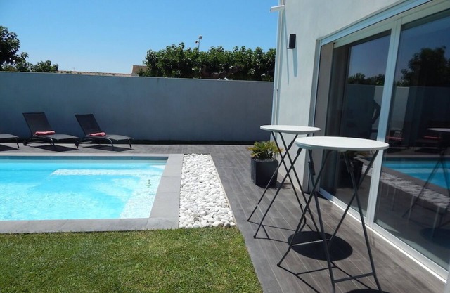 Charming villa with pool close to the beach