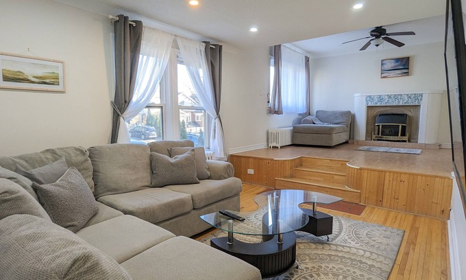 Long Branch House | Furnished spacious 2 bedroom 1 bathroom main level of a house