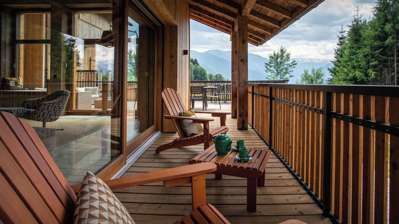Photo of Patio Balcony in Samoens