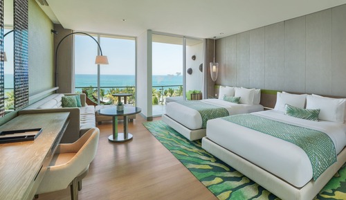 Premier Room, 2 Queen Beds, Balcony (View)