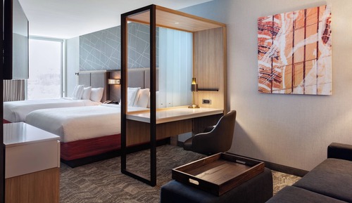 Suite, 2 Queen Beds, Non Smoking (Mobility Accessible, Tub)
