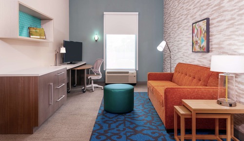 Suite, 2 Queen Beds, Accessible (Roll-In Shower, Mobility & Hearing)