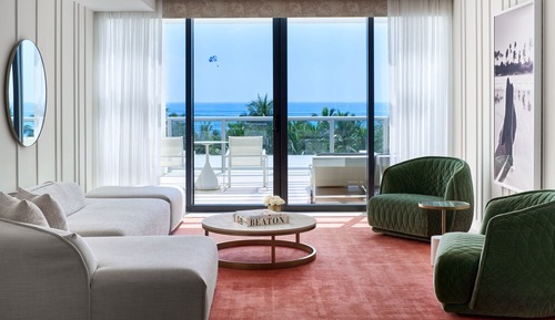 Premier, Suite, 1 King, Oceanfront, Balcony