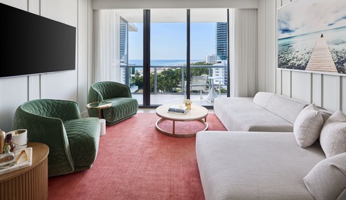 Junior Suite, Suite, 1 King, Ocean View, Balcony(Mobility Accessible, Roll-in Shower)