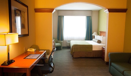 Suite, 1 King Bed, Non Smoking, Refrigerator & Microwave