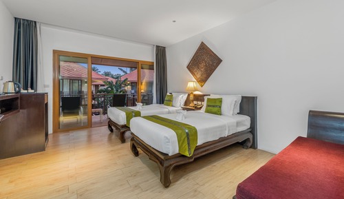 Comfort Twin Room, 1 Bedroom, Non Smoking, Pool View