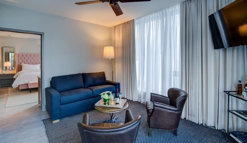 Suite, 1 Bedroom, Terrace, City View