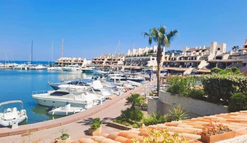 Three-Bedroom Apartment with Harbor View