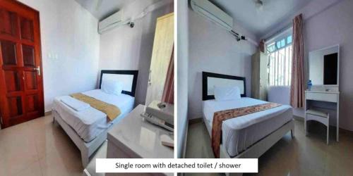 Single Room with Private External Bathroom