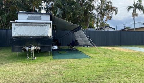 Garden Premium Powered Sites with Shared Bathroom - Bring Your Own Caravan or Tent