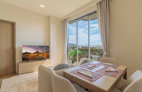 Laguna Apartment | Relaxing by Boat Avenue-Bangtao Beach-CanvasC294