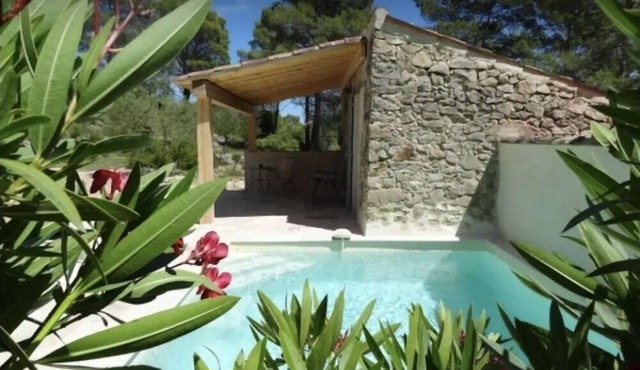 Mazet Dans la Pinède, Avec Piscine Privée. Animaux de Compagnies Bienvenus !